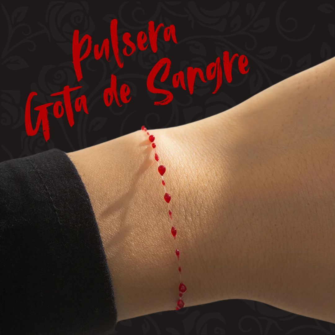 BLOOD® PULSERA GOTA DE SANGRE