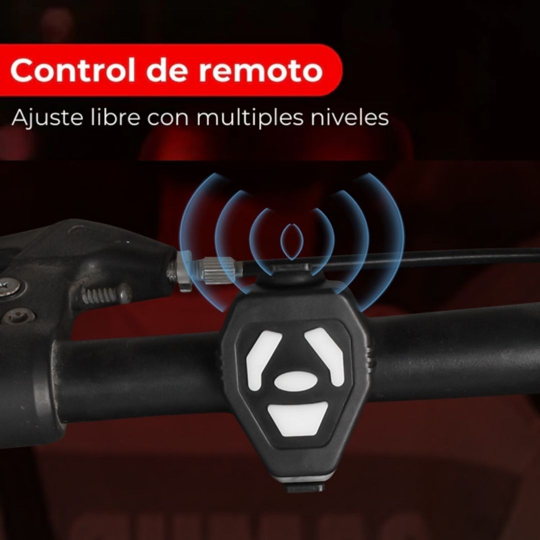 LuzStop® Direccionales con control para bicicleta