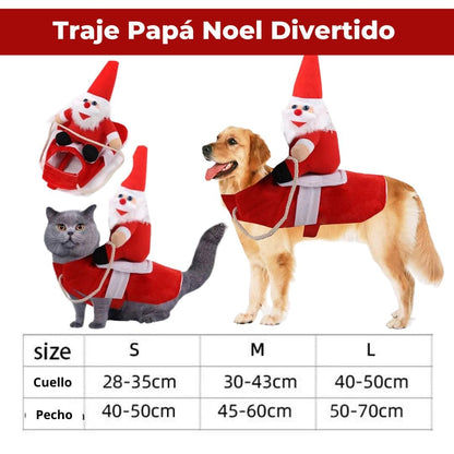 Pets® Traje Papá Noel para Mascota