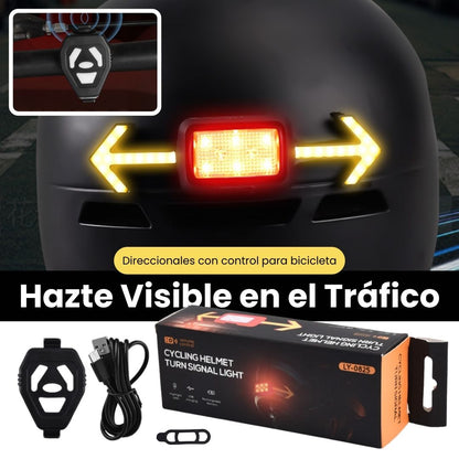 LuzStop® Direccionales con control para bicicleta