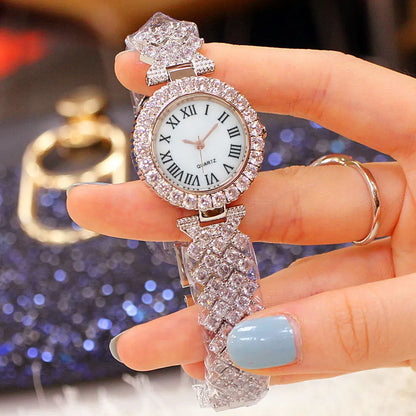 Quartz® Reloj de Lujo con Diamantes + Pulsera de Regalo 🎁