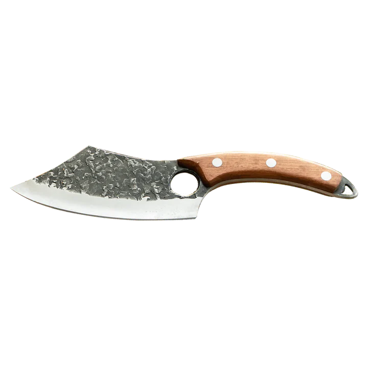 CUCHILLO VIKINGO CARNICERO CON FUNDA | PARA ASADOS 🔥