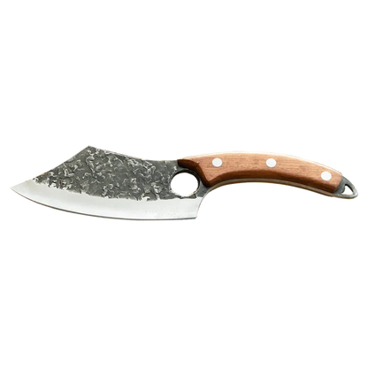 CUCHILLO VIKINGO CARNICERO CON FUNDA | PARA ASADOS 🔥