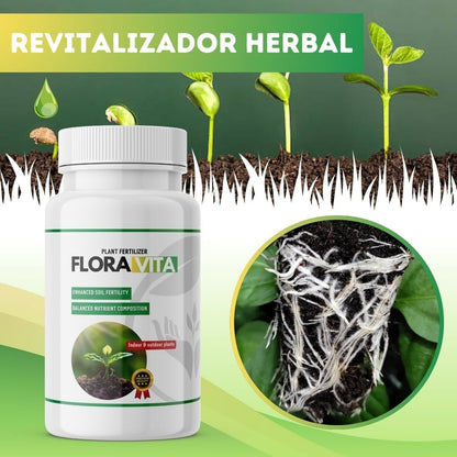 FLORAVITA® REVIVE TUS PLANTAS DESDE LA RAIZ