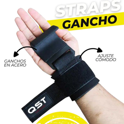 QST® STRAPS GANCHO EN ACERO X2