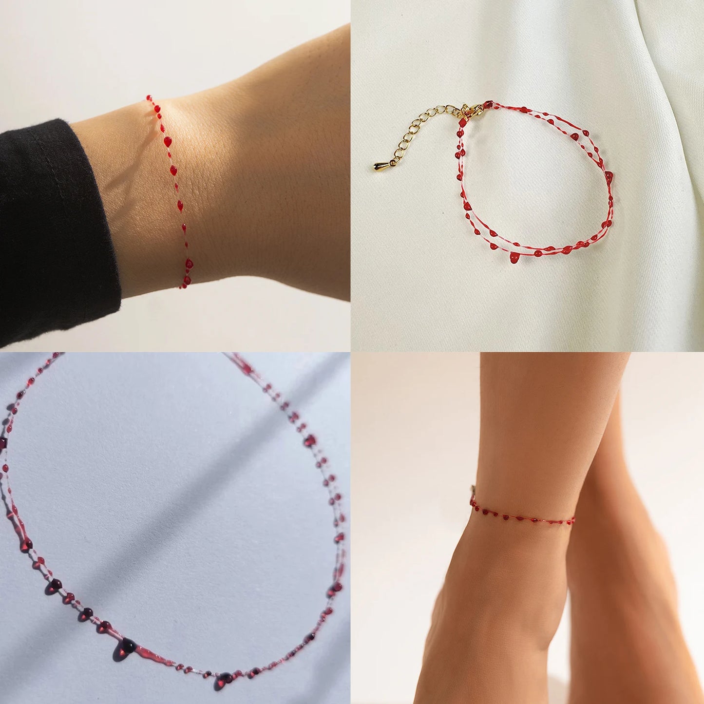 BLOOD® PULSERA GOTA DE SANGRE