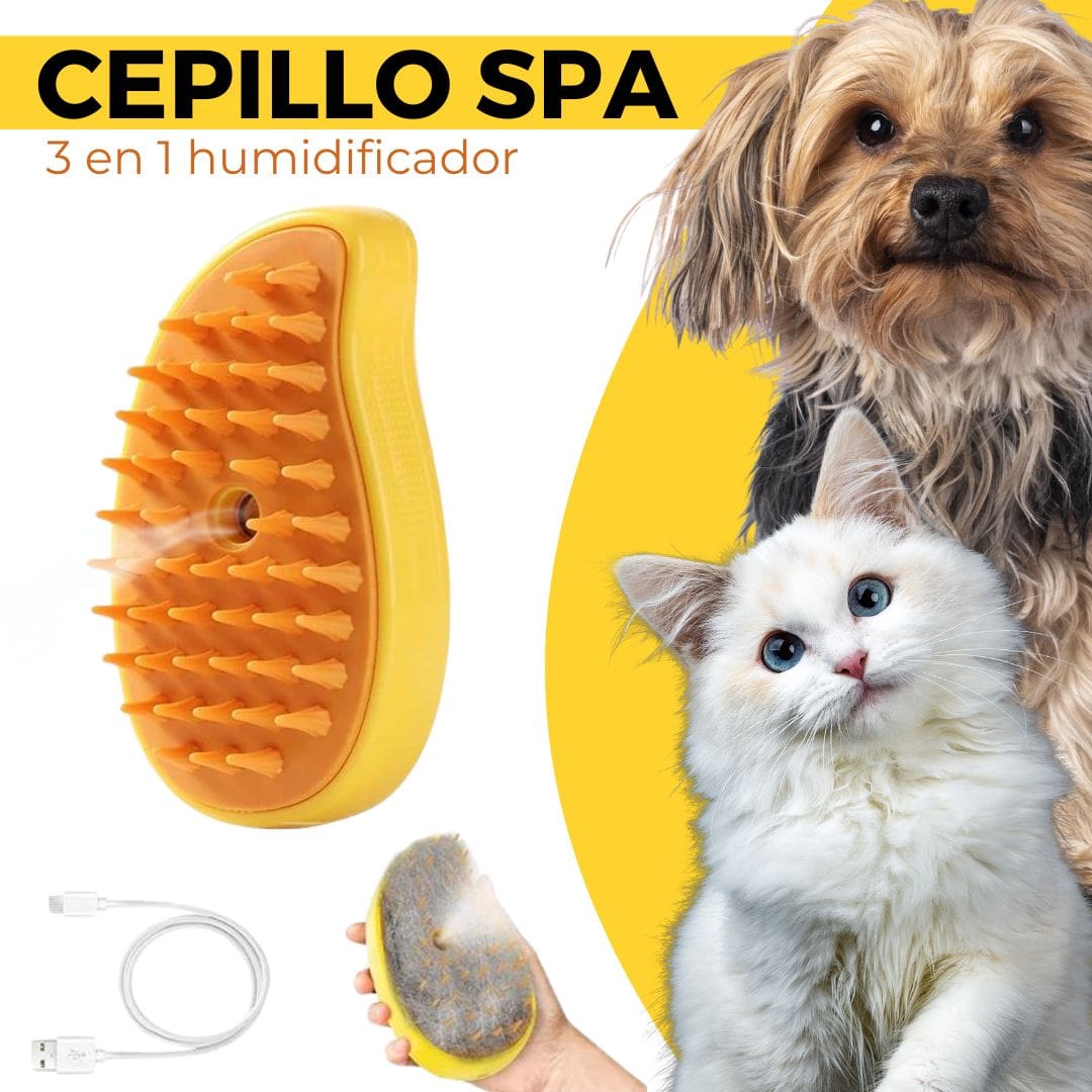 SPA® CEPILLO 3 EN 1 PARA MASCOTAS