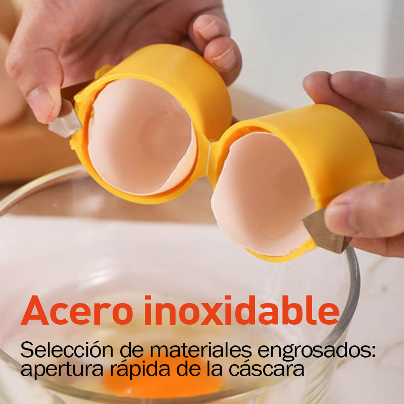 EggMaster® Abre Huevos Rápido, Fácil y Preciso